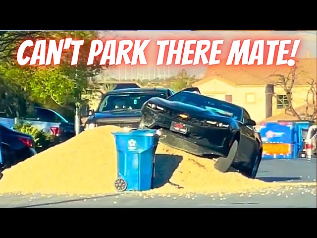 CAN'T PARK THERE MATE!  --- Bad drivers & Driving fails -learn how to drive #1094