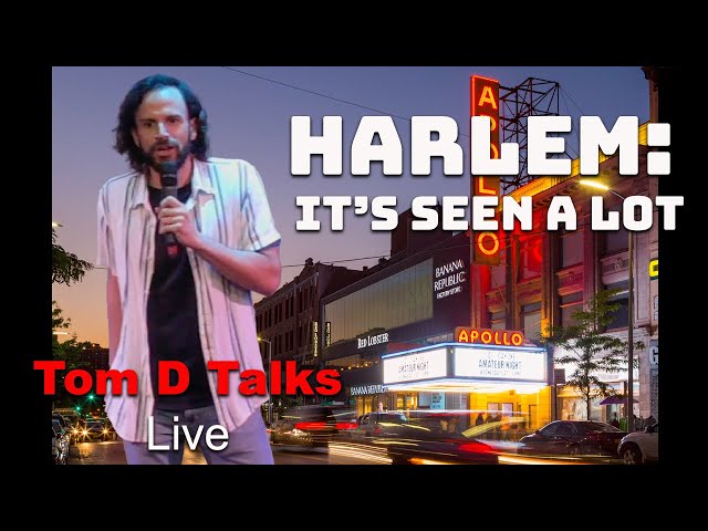 Live History of NYC's Harlem: Lecture at a Comedy Show