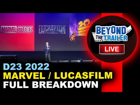 D23 Expo 2022 - Marvel, Star Wars, Disney, Pixar - Trailer Breakdown