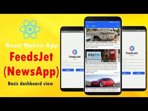 FeedsJet (NewsApp) in React-Native