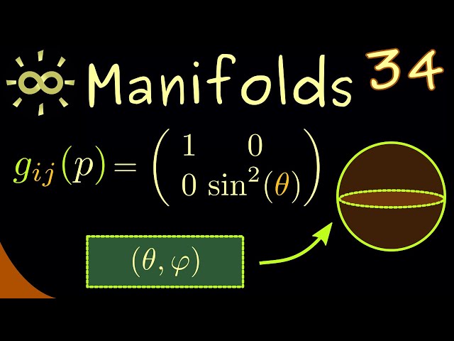 Manifolds 34 | Examples for Riemannian Manifolds [dark version]