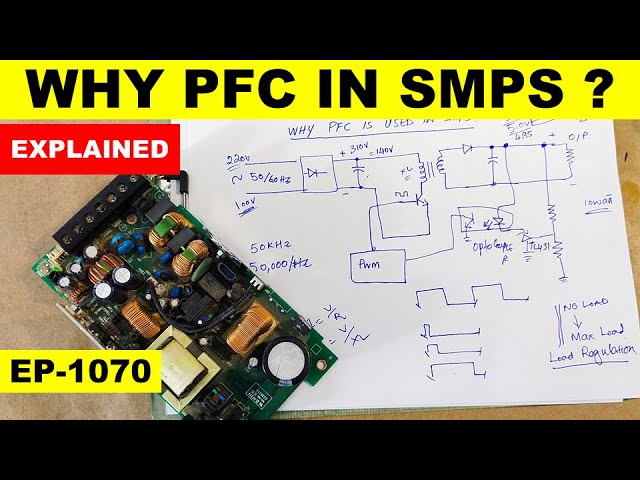 {1070} Why PFC is used in SMPS? Power Factor Correction