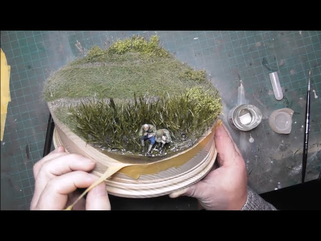 MBK modelling special #012 - Terrain design of a base plate