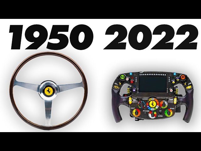 The Incredible Evolution of F1 Steering Wheels