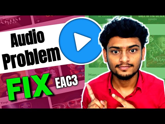 Mx Player EAC3 Audio Format Not Supported | 100℅ Fix Problem Solve