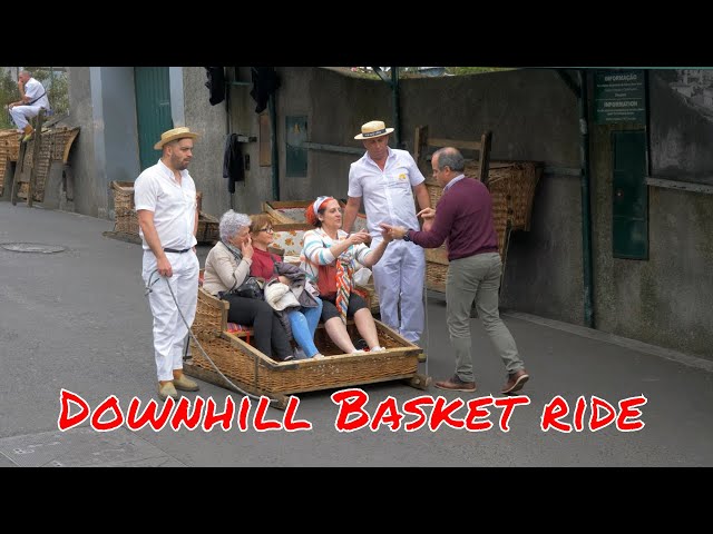 Madeira 2019 - Funchal Downhill Basket Ride  - 2019.03.12 - 4k