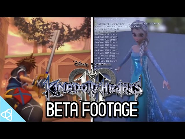 Kingdom Hearts III - Development Behind the Scenes and Beta Trailers