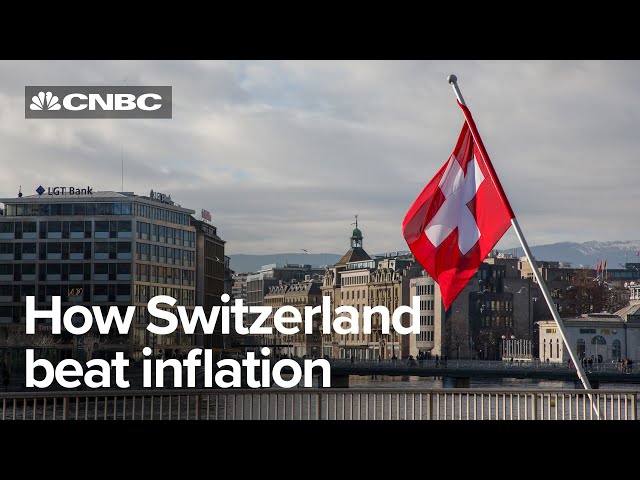 Countries are struggling to contain inflation, but not Switzerland. Here's why