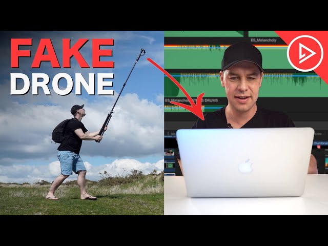 How To Edit FAKE DRONE Footage | Editing Tips For Cinematic Films & Videos