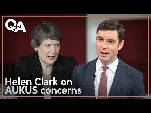 Helen Clark: Israel-Iran tension, China, and why I worry about AUKUS | Q+A 2024