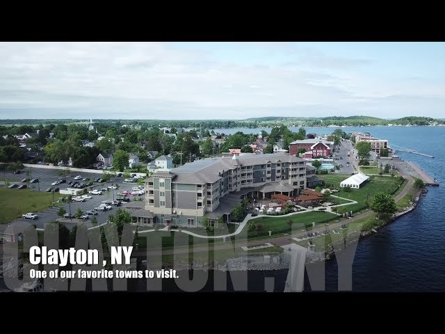 Visiting Beautiful Clayton NY by Sailboat.  How they overcame the record flooding.