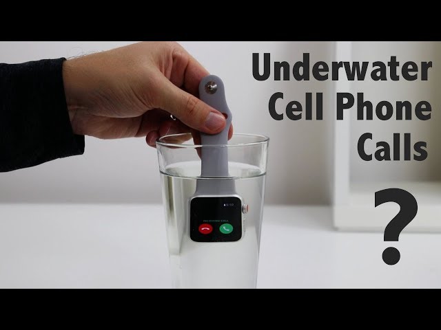 Apple Watch Series 3 Underwater Cell Phone - Can You Receive Call Notifications?