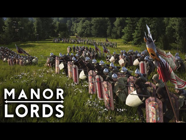 Manor Lords Gameplay - Building A Medieval Village - Part 1