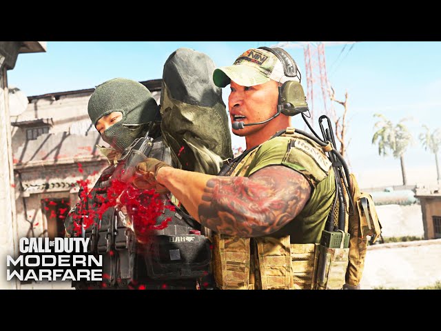 All Takedowns with Ronin Operator (Stand/Prone/Downed Executions) - Call of Duty: Modern Warfare