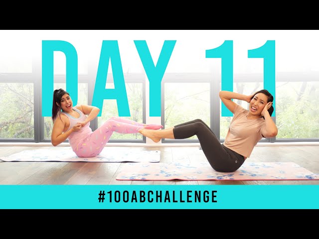 Day 11: 100 Russian Twists! | #100AbChallenge w/ TiffyQuake