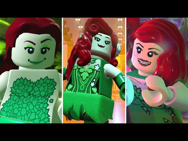 Evolution of Poison Ivy Battles in LEGO Videogames