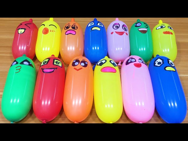 BALLOONS Slime! Making Slime with Funny Balloons - Satisfying Slime video #1223