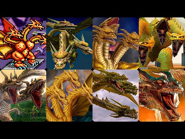 Evolution of King Ghidorah Boss Fights in Godzilla Games (1998 - 2024 | PS1 - PS5)