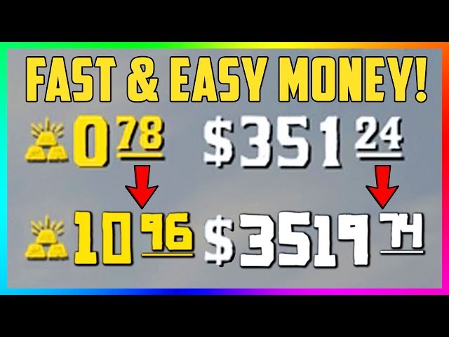 Red Dead Online - How To Make FAST & EASY Money! Beginner's Guide To Quickly Making Cash! (RDR2)