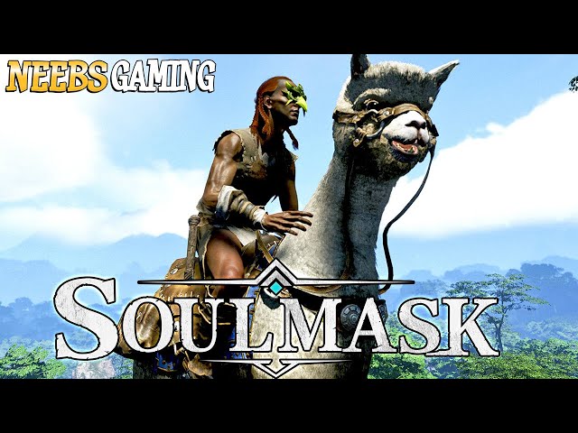SoulMask Survival - Taming An Alpaca