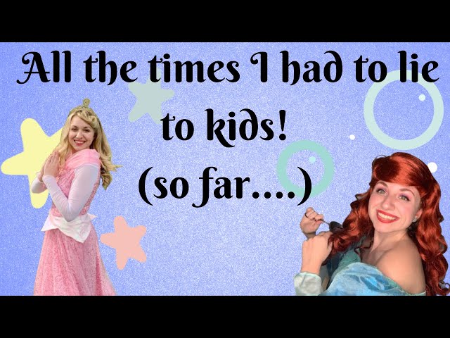 All the times I had to lie to kids (so far..) | Shorts compilation!