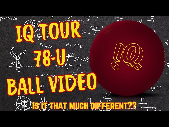 Storm IQ Tour 78/U | New Urethane | Ball Video