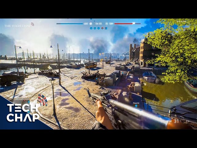 Battlefield V New GAMEPLAY - Rotterdam First Look! [GeForce RTX] | The Tech Chap
