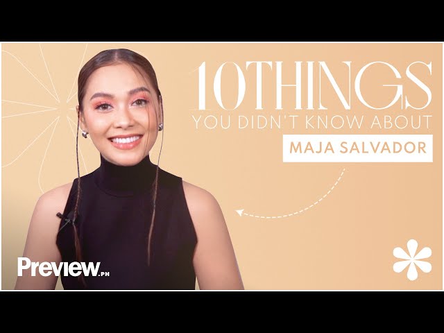 10 Things You Didn't Know About Maja Salvador's Wedding | PREVIEW