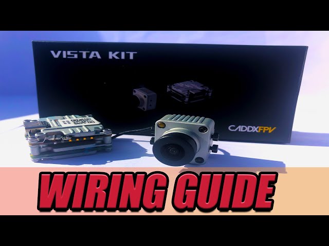 How To Wire Caddx Vista Full Guide! Betaflight Setup & Update Instructions