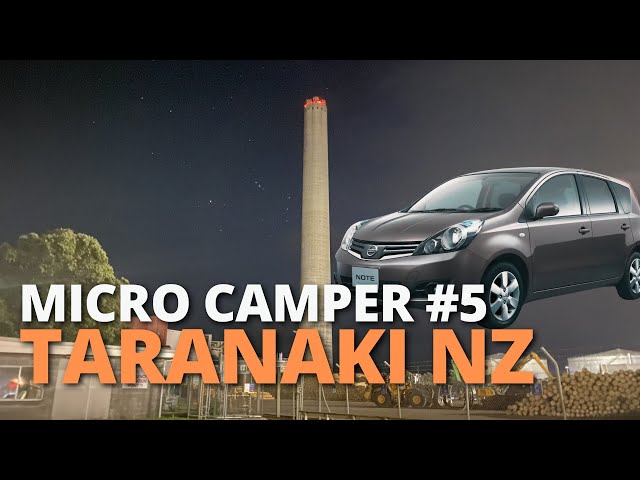 Micro Car Camping #5 - Taranaki, New Zealand