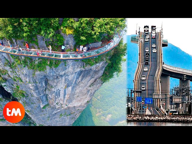 The SCARIEST BRIDGES In The World 🌉😱
