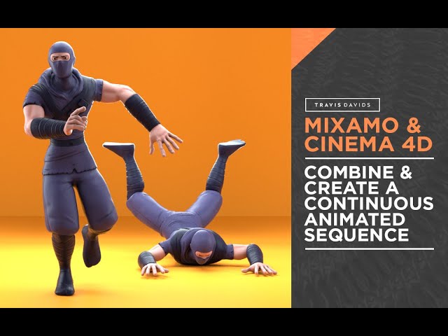 Mixamo & Cinema 4D - Combine & Create A Continuous Animated Sequence