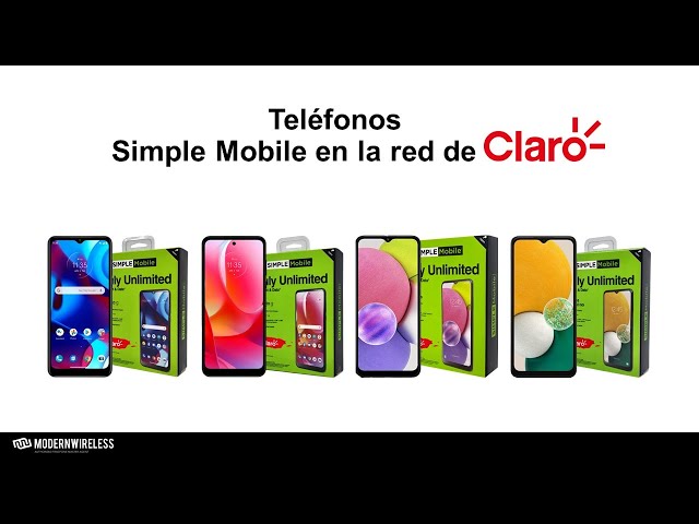 Celulares de Simple Mobile con reembolsos en la red de Claro están aquí!