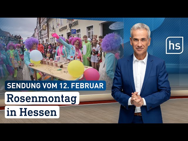 Rosenmontag in Hessen | hessenschau vom 12.02.2024