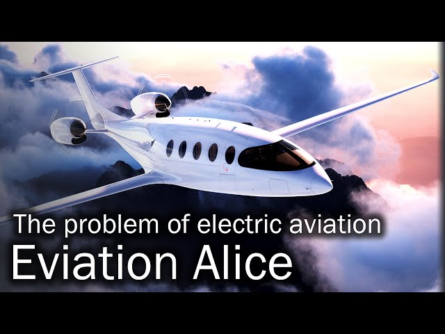 Eviation Alice - electricity bursts into the sky