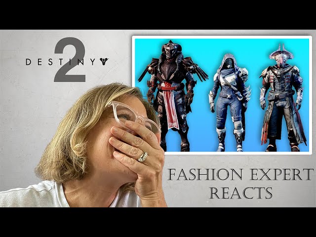 Fashion Expert Reacts To Destiny 2 Outfits