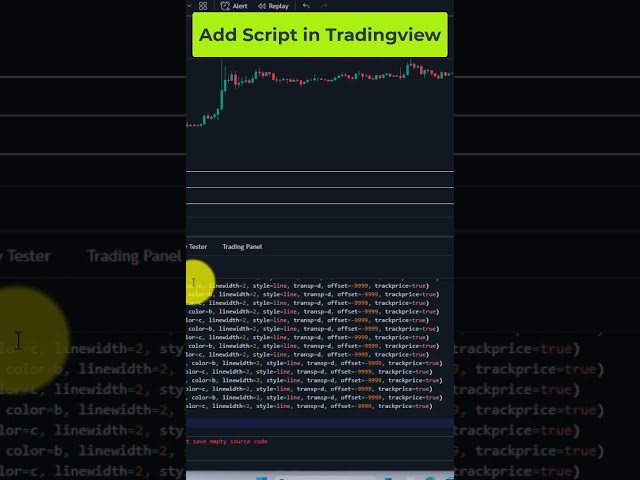 Add Script in Tradingview #tradingview