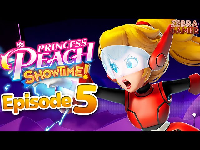 Princess Peach: Showtime! - Gameplay Walkthrough Part 5 - Mighty Peach! Floor 5 100%!
