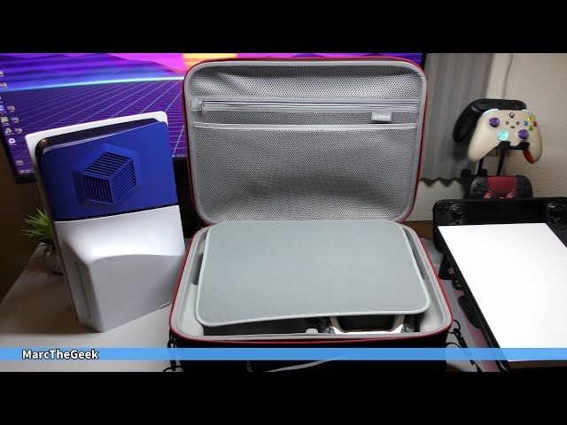 PS5 Travel Case with or without Screen Attached