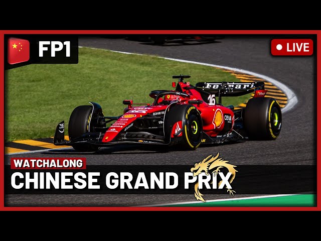 F1 Live: Chinese GP Free Practice 1 - Watchalong - Live Timings + Commentary