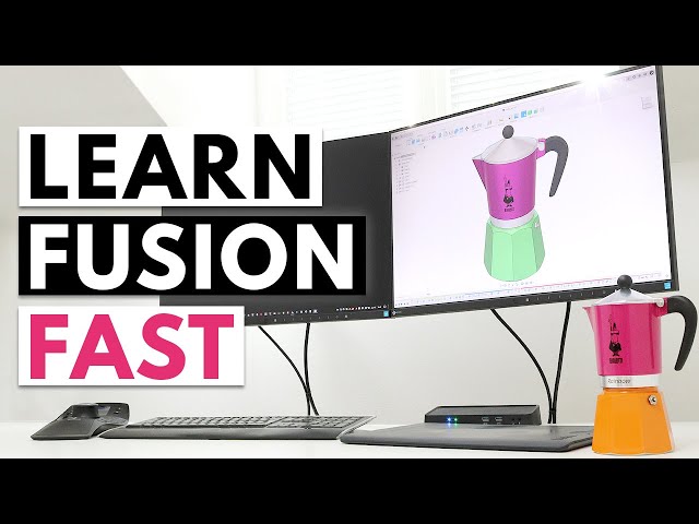 LEARN FUSION 360 FAST! A Beginner Tutorial [step by step instructions, no prior knowledge required]