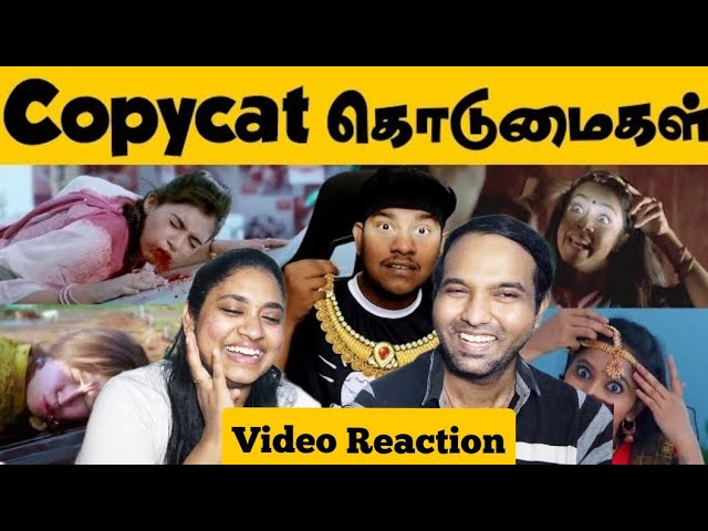 CopyCat Serials and Serial Kodumaigal 🤣😁😂🤭| Empty Hand Video Reaction | Tamil Couple Reaction
