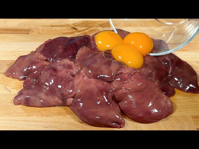 God, how delicious! 100%! You've never cooked chicken liver like this before! Delicious recipe! 🔥😋