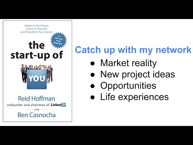 The Startup of You by Reid Hoffman and Ben Casnocha