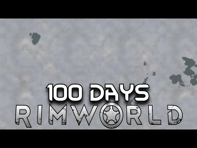 I Spent 100 Days on Sea Ice in Rimworld