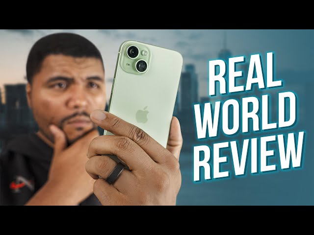 iPhone 15/Plus  1 MONTH REVIEW // SORRY SAMSUNG