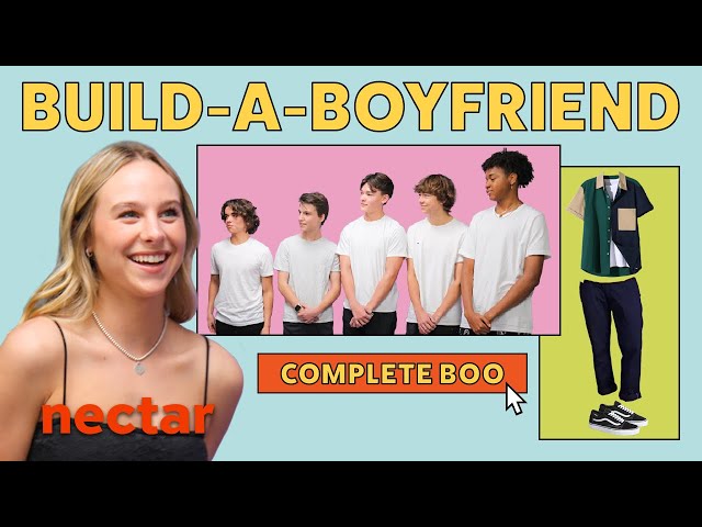 teen girl builds dream boyfriend | build-a-boo