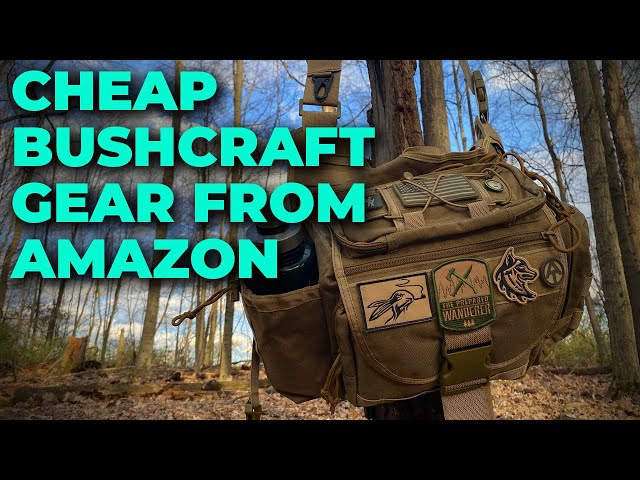 The Best Bushcraft Gear On Amazon For Cheap!