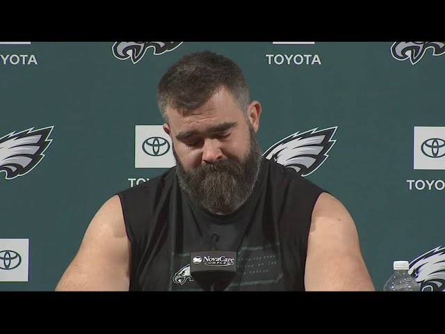 Philadelphia Eagles fans react to Jason Kelce announcing his retirement from the NFL
