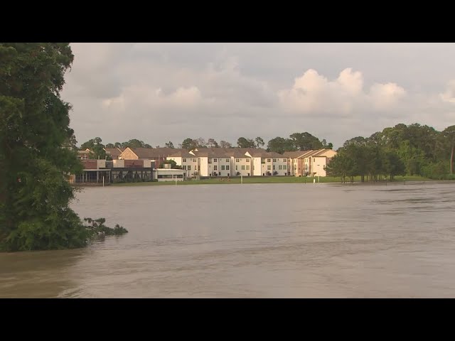 High water remains in the Kingwood area